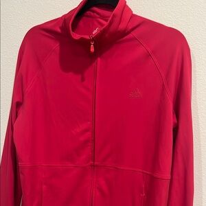 Adidas pink Bomber Jacket with Raglan Sleeves
